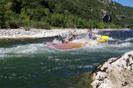 raft ardèche